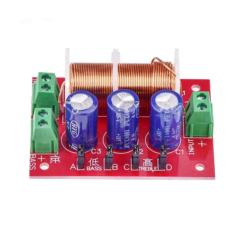 Mạch phân tần loa 2 đường tiếng bass treble  Phụ Kiện lọc âm thanh nghe nhạc hiệu suất cao
