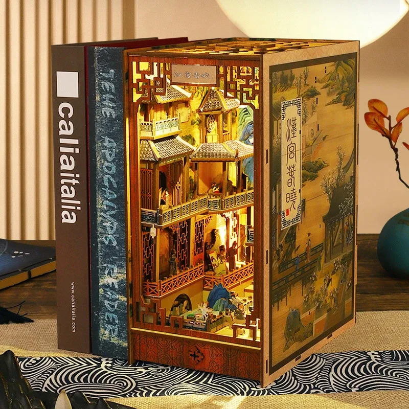 MÔ HÌNH BOOK NOOK CUNG ĐÌNH TRUNG HOA - JIATE HAN PALACE CHUNXIAO