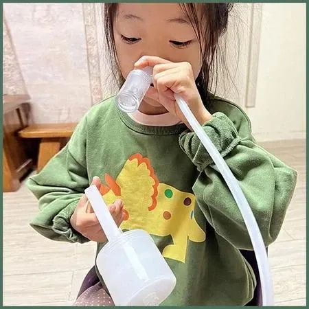 Dụng cụ hút mũi kéo tay NASAL thế hệ mới, hàng chính hãng, chất liệu nhựa nguyên sinh, lực hút mạnh, an toàn cho bé