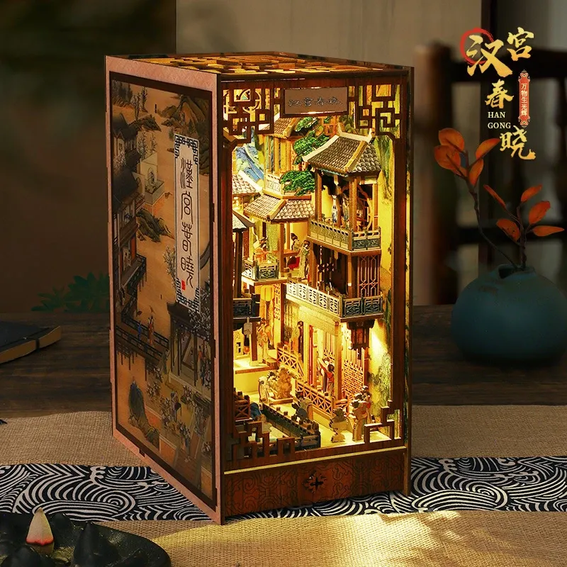 MÔ HÌNH BOOK NOOK CUNG ĐÌNH TRUNG HOA - JIATE HAN PALACE CHUNXIAO