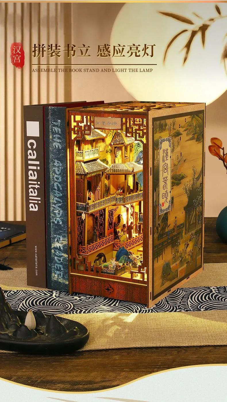 MÔ HÌNH BOOK NOOK CUNG ĐÌNH TRUNG HOA - JIATE HAN PALACE CHUNXIAO