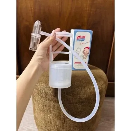 Dụng cụ hút mũi kéo tay NASAL thế hệ mới, hàng chính hãng, chất liệu nhựa nguyên sinh, lực hút mạnh, an toàn cho bé