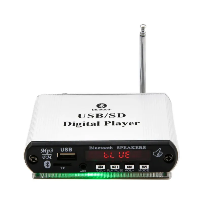 Máy thu bluetooth 5.0 Amly nghe nhạc HIFI không mất dữ liệu giải mã nhạc USB, thẻ nhớ,radio FM