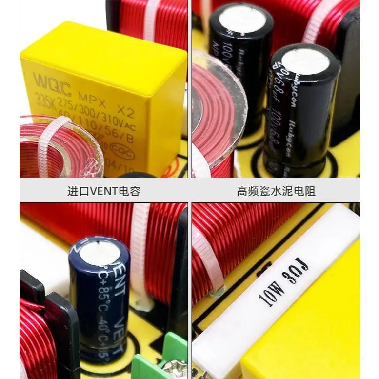 WEAH3007 mạch phân tần 3 đường tiếng cho loa công suất 300w cho loa bass treble mid bass 30 -50 không cần hàn