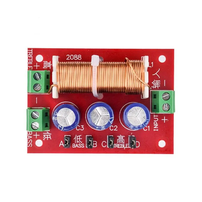 Mạch phân tần loa 2 đường tiếng bass treble  Phụ Kiện lọc âm thanh nghe nhạc hiệu suất cao