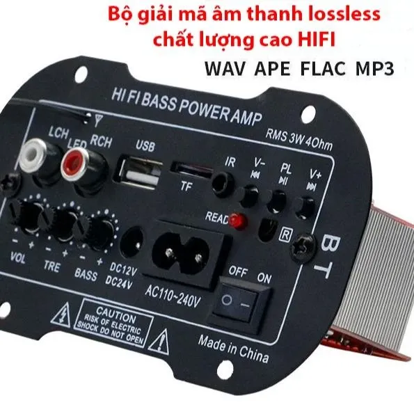 ZY-05 Bo mạch tích hợp loa bluetooth 5.0 nghe nhạc HIFI chuyên dùng đóng loa công suất trung bình nhỏ chỉnh âm thanh chuyên nghiệp Phụ Kiện