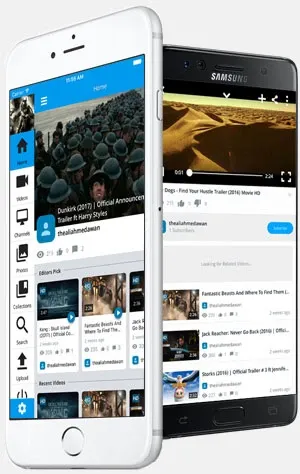 Share Code website upload video giống youtube có kênh admin quản lý upload video từ nhiều nguồn khác nhau