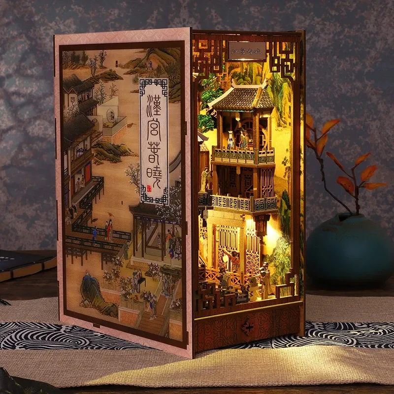 MÔ HÌNH BOOK NOOK CUNG ĐÌNH TRUNG HOA - JIATE HAN PALACE CHUNXIAO
