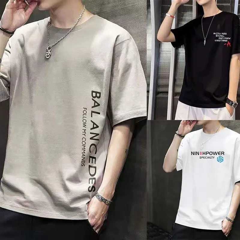 Áo thun nam, áo phông nam basic tay ngắn cổ tròn Unisex chất liệu cotton 100% co giãn 4 chiều mềm mại