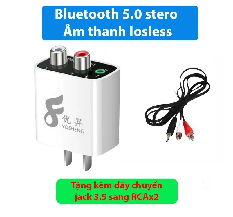 Bộ thu phát âm thanh bluetooth 5.0 cắm trực tiếp khuếch đại âm nhạc chất lượng cao cho amply nghe nhạc  bluetooth Mixer amly