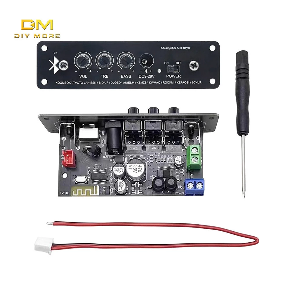 Bảng Khuếch Đại Âm Thanh DC 12V HIFI Cao Bass BT 5.1 Ô Tô Khuếch Đại Mô Đun Bộ Thu Âm Thanh chế loa độ loa