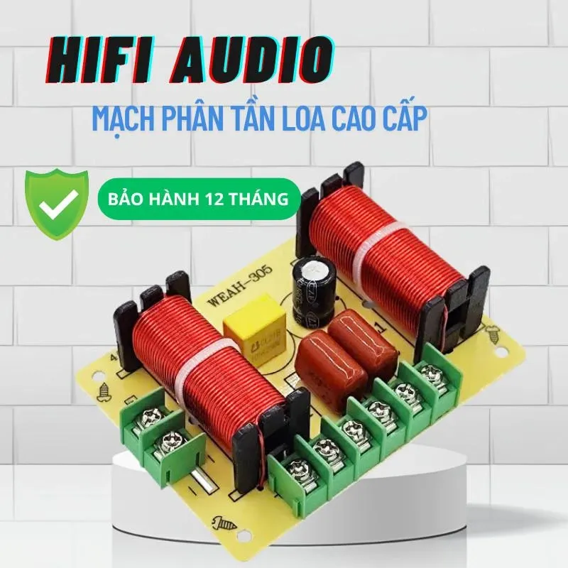 Mạch phân tần WEAH-305 3 đường tiếng so sánh với WEAH-204