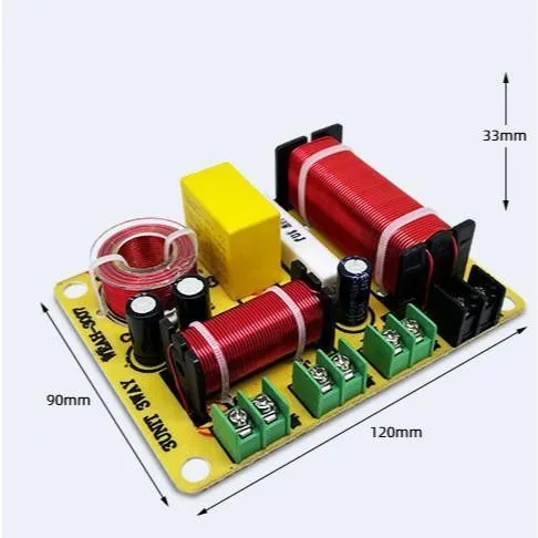 WEAH3007 mạch phân tần 3 đường tiếng cho loa công suất 300w cho loa bass treble mid bass 30 -50 không cần hàn
