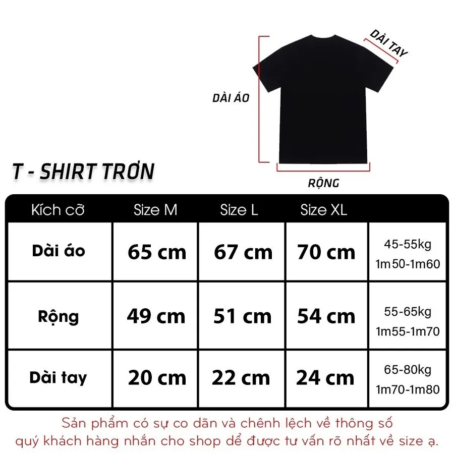 Áo thun nam, áo phông nam basic tay ngắn cổ tròn Unisex chất liệu cotton 100% co giãn 4 chiều mềm mại