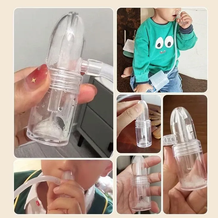 Dụng cụ hút mũi kéo tay NASAL thế hệ mới, hàng chính hãng, chất liệu nhựa nguyên sinh, lực hút mạnh, an toàn cho bé