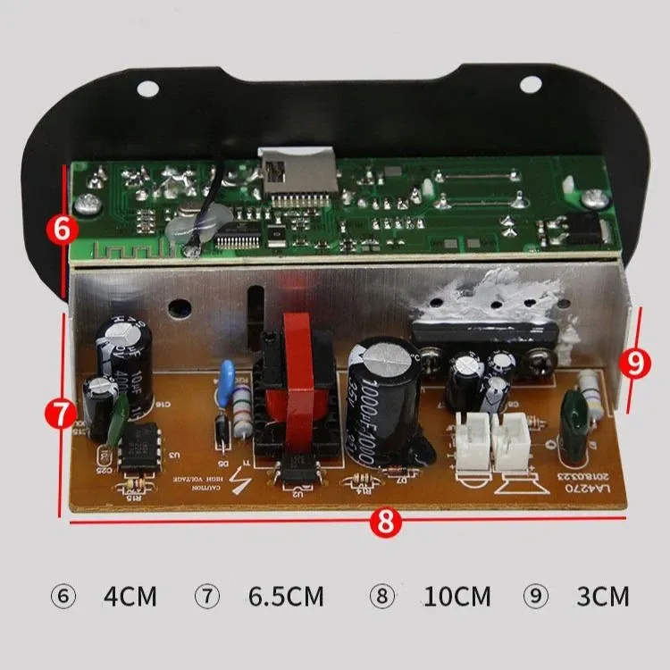 ZY-05 Bo mạch tích hợp loa bluetooth 5.0 nghe nhạc HIFI chuyên dùng đóng loa công suất trung bình nhỏ chỉnh âm thanh chuyên nghiệp Phụ Kiện