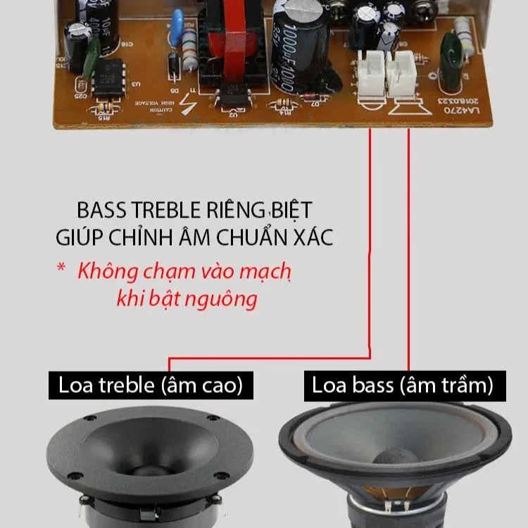 ZY-05 Bo mạch tích hợp loa bluetooth 5.0 nghe nhạc HIFI chuyên dùng đóng loa công suất trung bình nhỏ chỉnh âm thanh chuyên nghiệp Phụ Kiện