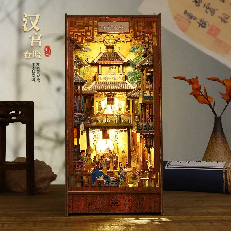 MÔ HÌNH BOOK NOOK CUNG ĐÌNH TRUNG HOA - JIATE HAN PALACE CHUNXIAO